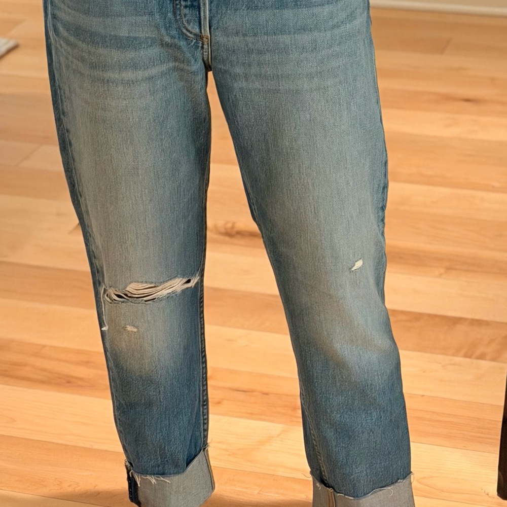 rag & bone Light Blue Boyfriend Jeans